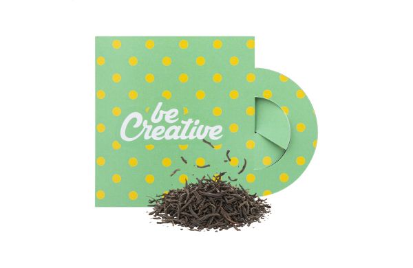 CreaTea Mug Individueller Teebeutel, Earl Grey, weiss