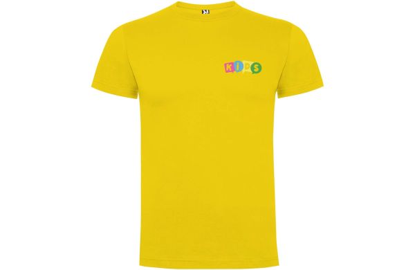 Dogo Premium T-Shirt für Kinder, mittelgelb, 3/4