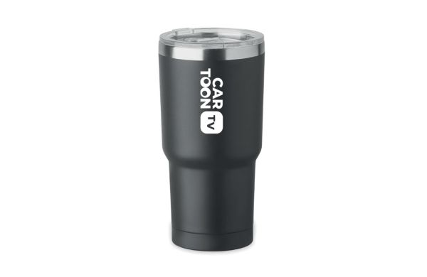 SUM Doppelwandiger Becher 550ml, schwarz