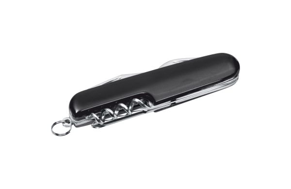 Edles 7 teiliges Taschenmesser - schwarz