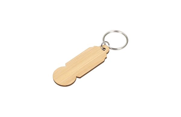 Einkaufswagenlöser "Bamboo", beige