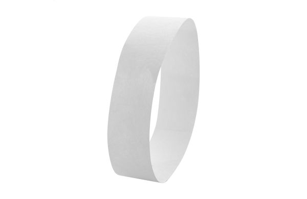 Einlassbänder (10 Stk.) Wristvek, weiß