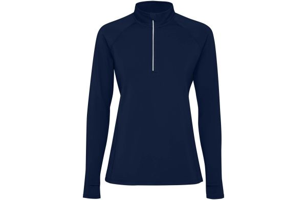 Estambul Half-Zip Sweatshirt für Damen, navy blue, S