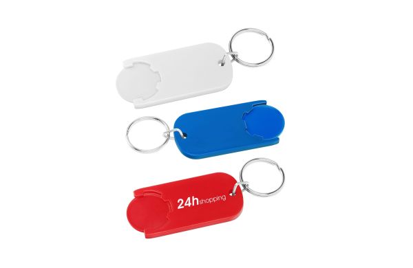 EXPRESSDRUCK Chiphalter mit 1Euro-Chip Alpha_ blau