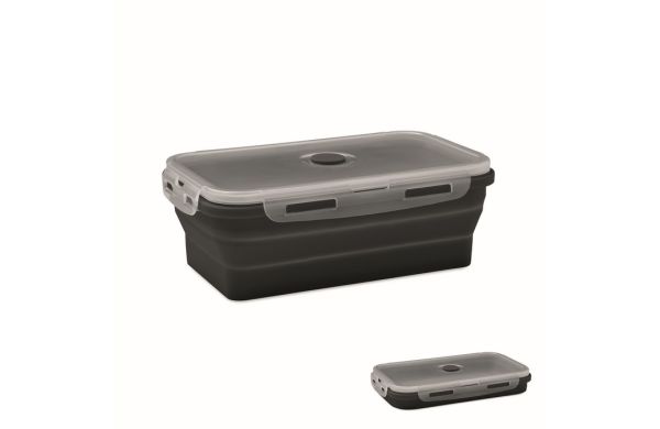 KOLAPSO Faltbare Lunchbox 1200ml, schwarz