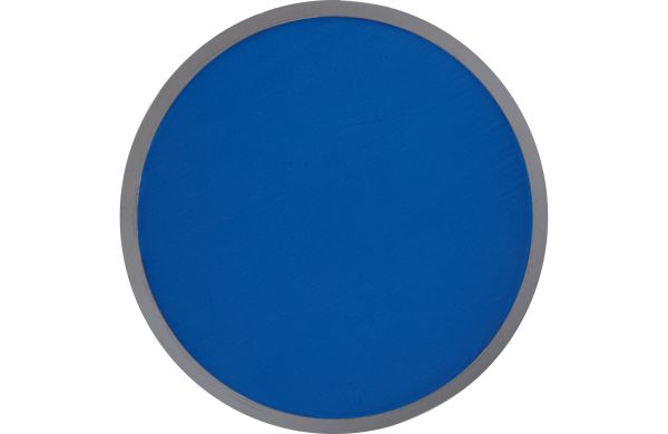 Faltbare Wurfscheibe aus Polyester mit Etui - blau