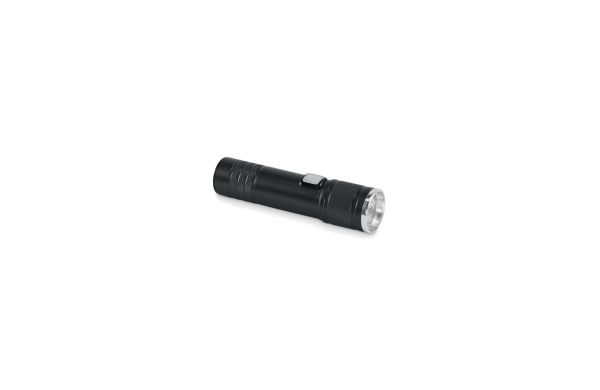 FLASHRA Wiederaufladbare Taschenlampe, schwarz