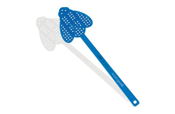 Fliegenklatsche_ mini_ blau