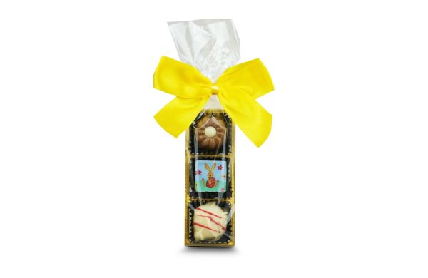 Geschenkartikel / Präsentartikel: 3er Pralinenstange Ostern