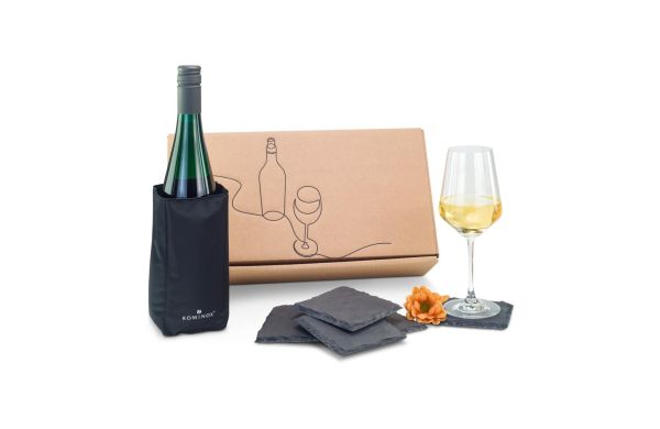 Geschenkset / Präsenteset: Wein-Kühlung