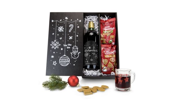 Geschenkset / Präsenteset: Plätzchen & Punsch