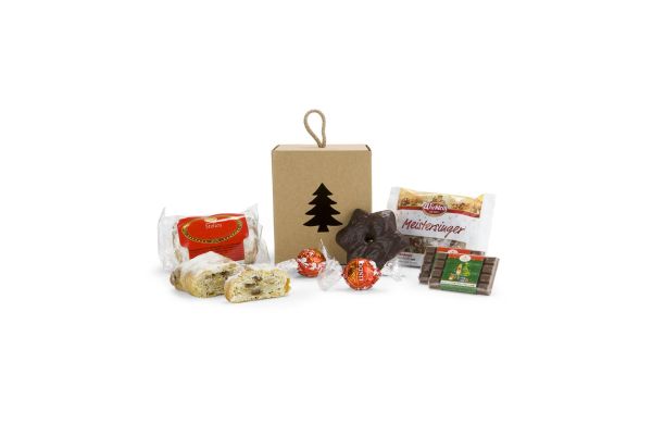Geschenkset / Präsenteset: Süße Tannenbaumbox