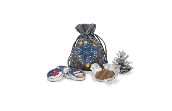 Geschenkset / Präsenteset: Weihnachts-Schokotaler