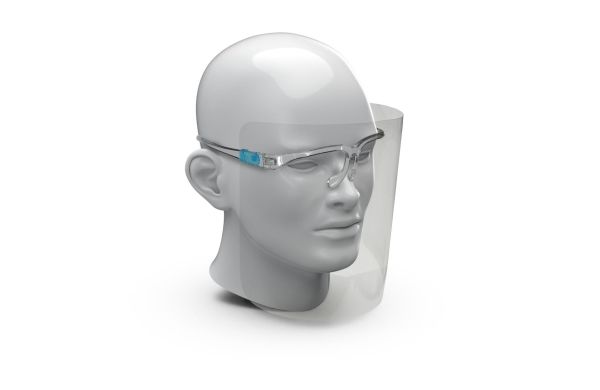 Gesichtsvisier "Comfort"für Augen,Nase,Mund, transparent