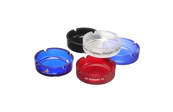 Glasaschenbecher_ blau-transparent