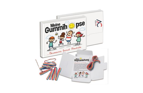 Gummitwist mit 2-c Logoeindruck