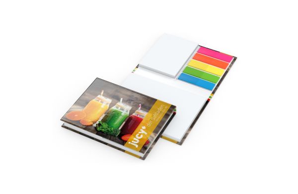 Haftnotiz-Set Hardcover Brüssel 50/50 Haftzettel - weiss