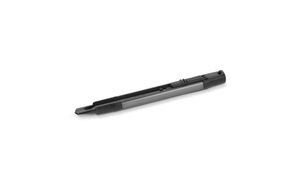 Hobby-Messer Metall & ABS, schwarz - gun metal - dard