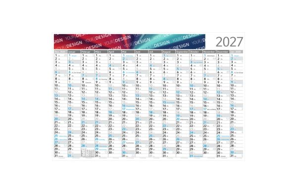 Horizont Bestseller, 102 x 68 cm, blau
