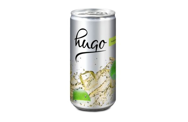 Hugo, alkoholischer Cocktail, Dose