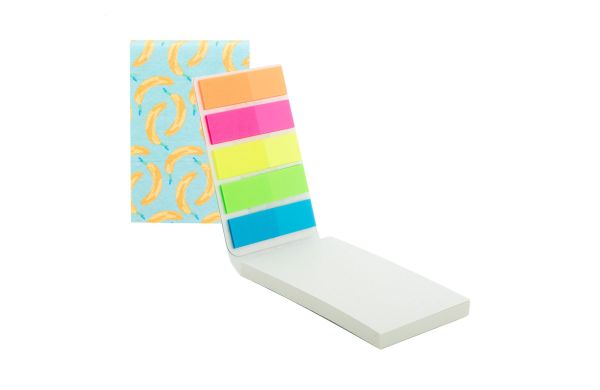 Individueller Haftnotizblock CreaStick Seed Combo B, weiß