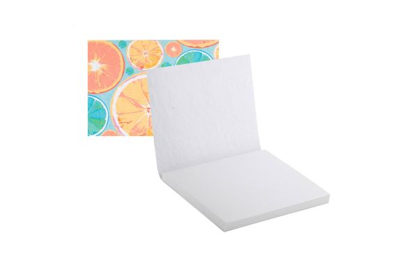 Individueller Haftnotizblock CreaStick Seed Note L, weiß