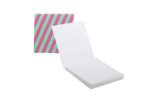 Individueller Haftnotizblock CreaStick Seed Note M, weiß