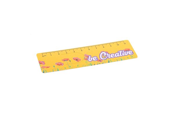 Individuelles Lesezeichen aus Papier Bamler, weiß