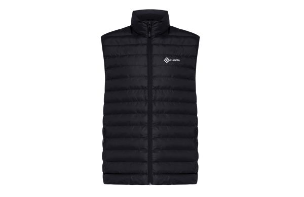 Iqoniq Meru Herren Bodywarmer aus recyceltem Polyester, schwarz, 4XL
