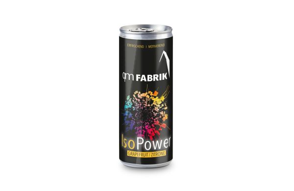 Iso Sport Drink, light - Grapefruit-Zitrone - Folien-Etikett, 250 ml