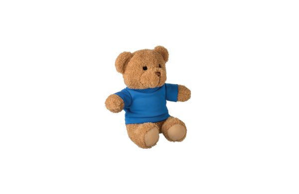 JACKIE Teddybär mit T-Shirt 23cm, blau
