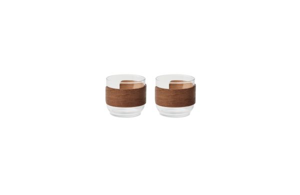 Kaffeegläser-Set, Holz