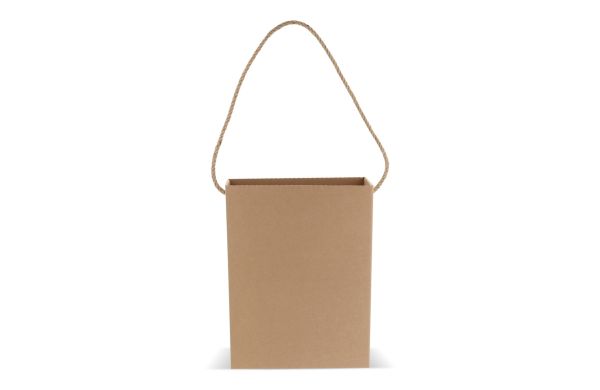 Kartontasche 24x8x32cm, braun