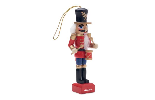 Kleine Nussknacker-Figur - rot