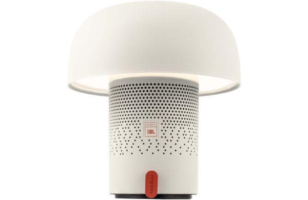 Kooduu Sensa Play Tragbarer JBL Lautsprecher mit Leuchte, weiss