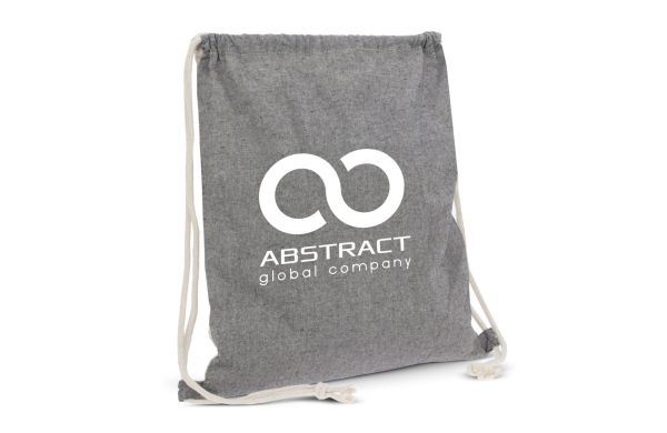 Kordelzugbeutel Recycelte Baumwolle OEKO-TEX® 140g/m² 35x45cm