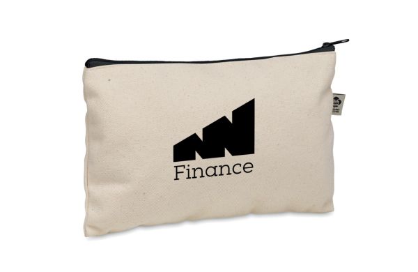 Kosmetiktasche Organic Cotton - schwarz