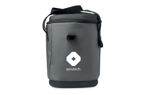 COOLIN Kühltasche aus 50C-Plane 16L, steingrau