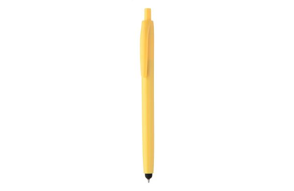Kugelschreiber mit Touchpen Leopard Touch, gelb