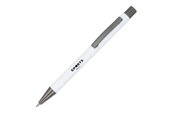 Kugelschreiber New York Soft Touch R-AL schwarze Tinte, weiss