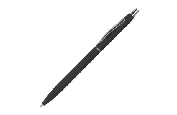 Kugelschreiber mit blauer Mine  - schwarz