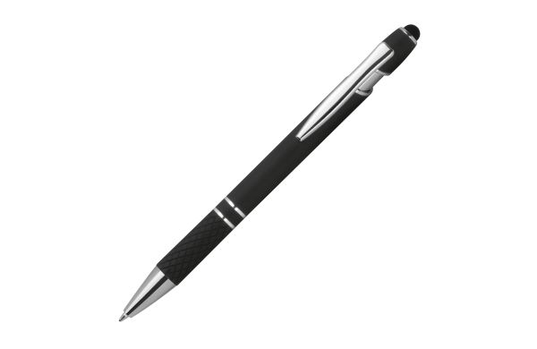 Kugelschreiber mit Muster - schwarz