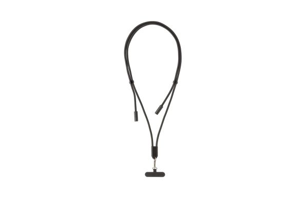 loopamp verstellbares 60w telefonkabel aus rcs rpet schwarz