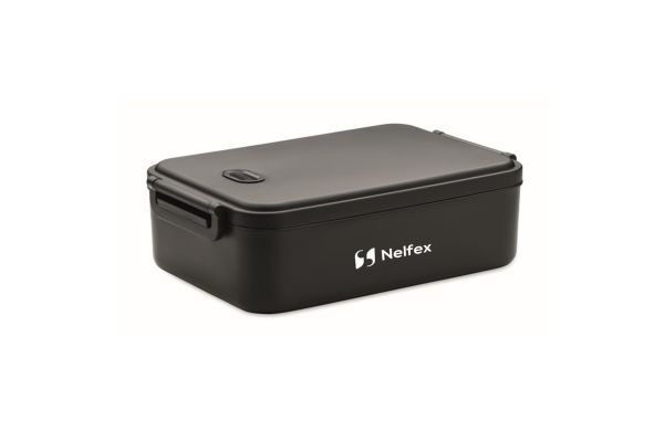 Lunchbox recyceltes PP 2200 ml - schwarz