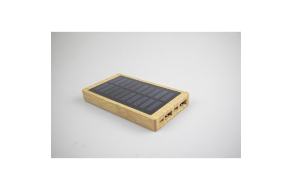 Metmaxx® "SolarBankProBamboo"