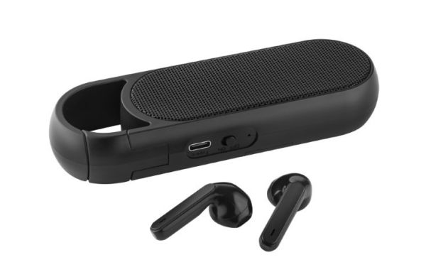 Metmaxx Lautsprecher MrBoombasticPocket-TWS schwarz