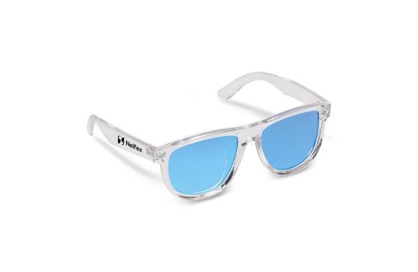 Mia R-PC Sonnenbrille UV400, transparent blau