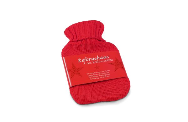 Mini-Wärmflasche, Banderole