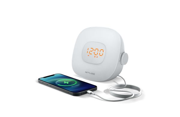 ML-198  Muse wake up light FM-Radio, weiss