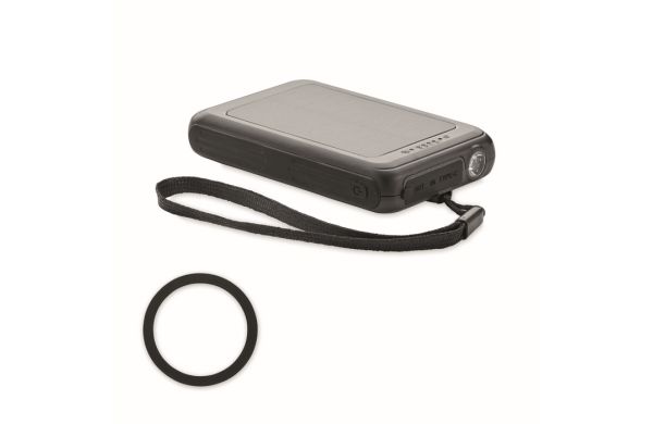 SOLPOW Solar-Powerbank 5000 mAh - schwarz